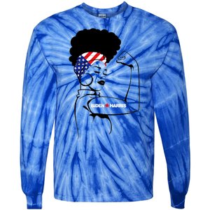 Women For Biden Harris  Tie-Dye Long Sleeve Shirt