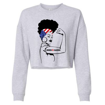 Women For Biden Harris  Cropped Pullover Crew