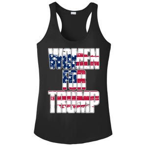 Women For Donald Trump  Ladies PosiCharge Competitor Racerback Tank