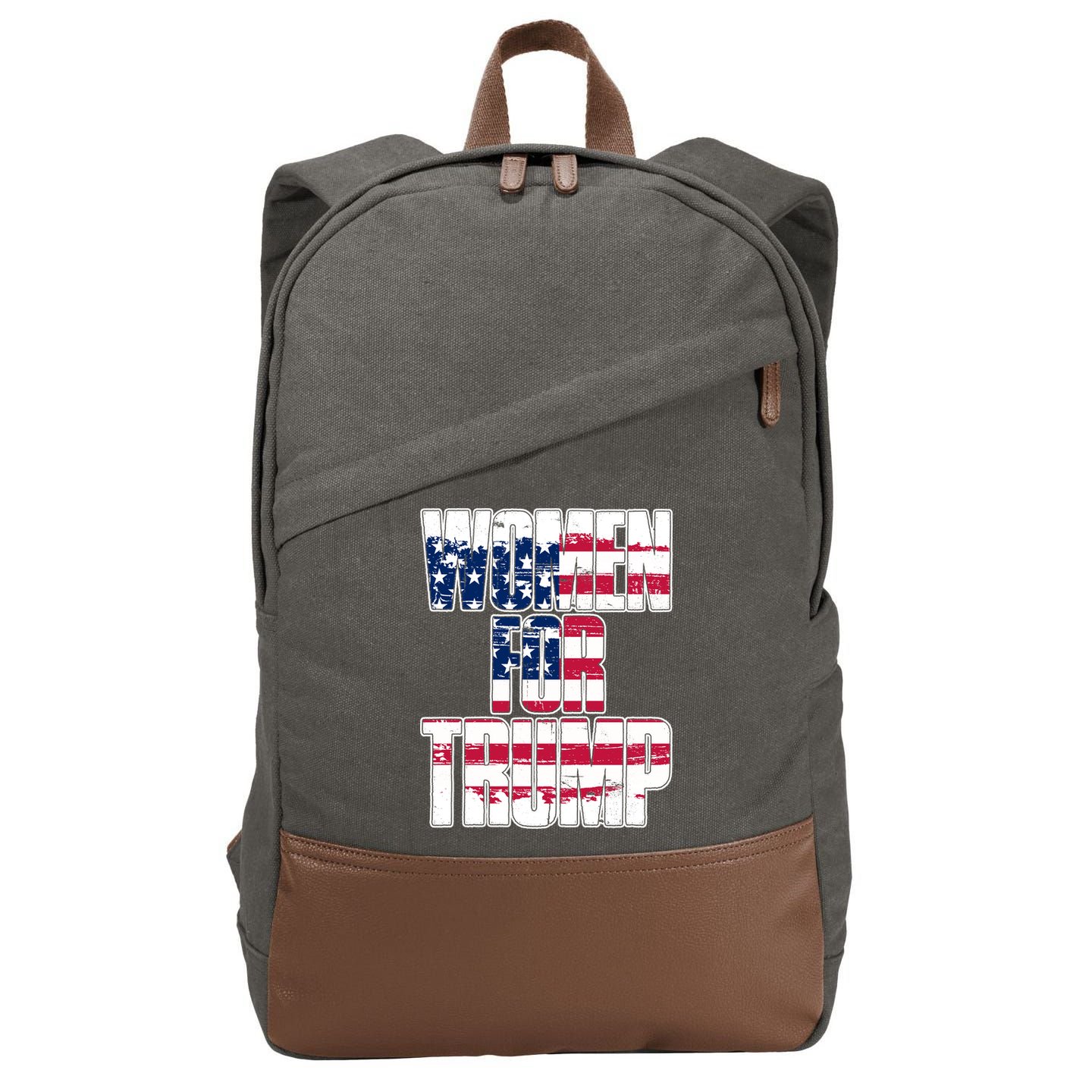 Women For Donald Trump  Cotton Canvas Backpack
