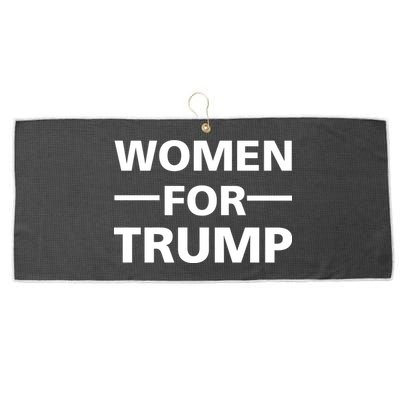 Women For Trump Large Microfiber Waffle Golf Towel