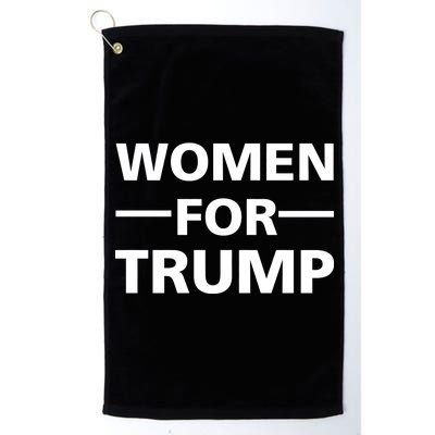 Women For Trump Platinum Collection Golf Towel