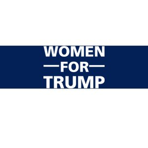 Women For Trump Bumper Sticker