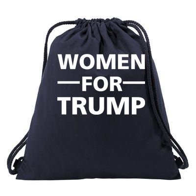 Women For Trump Drawstring Bag