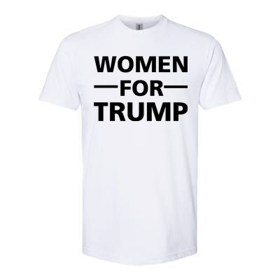 Women For Trump Softstyle® CVC T-Shirt