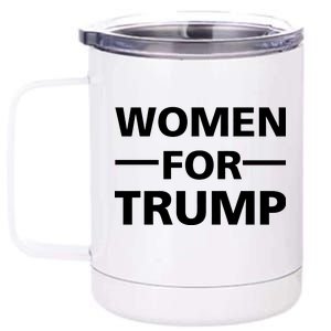 Women For Trump 12 oz Stainless Steel Tumbler Cup