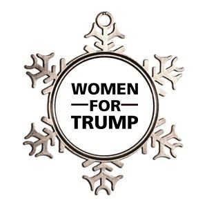 Women For Trump Metallic Star Ornament