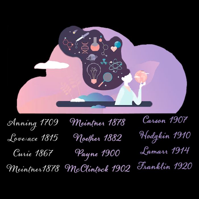 Women Of Science Button