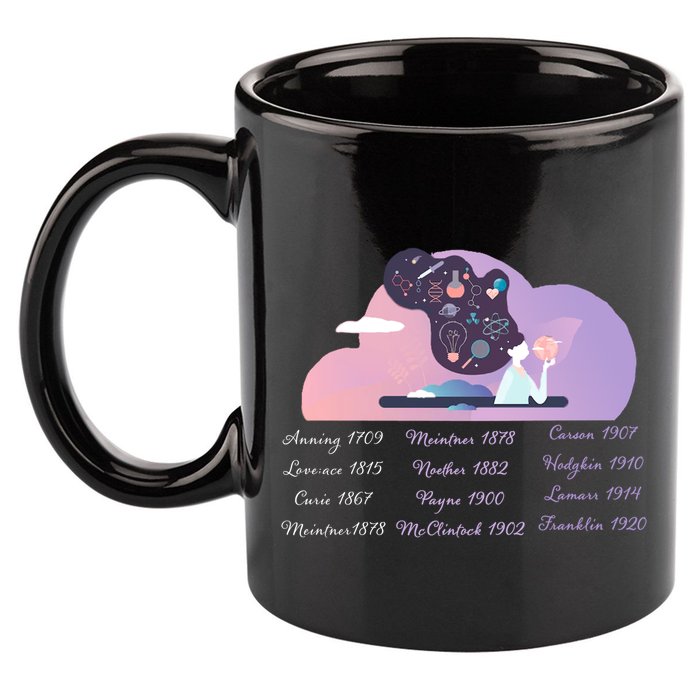 Women Of Science 11oz C Handle Ceramic Mug