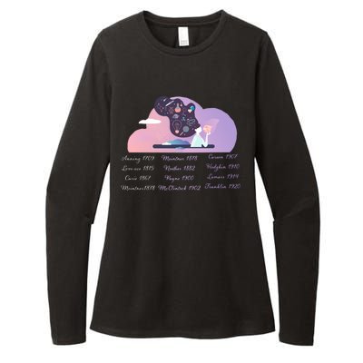 Women Of Science Womens CVC Long Sleeve Shirt