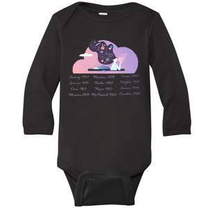 Women Of Science Baby Long Sleeve Bodysuit