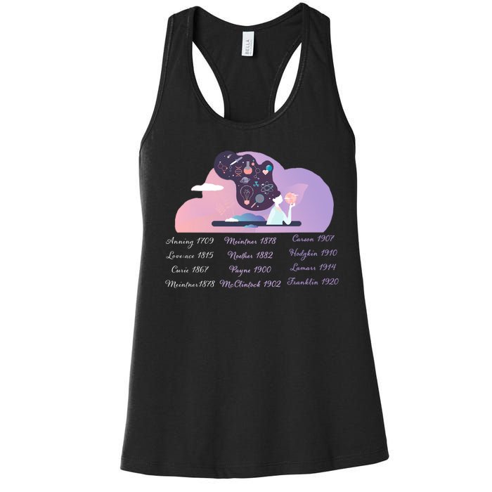 Women Of Science Women's Racerback Tank