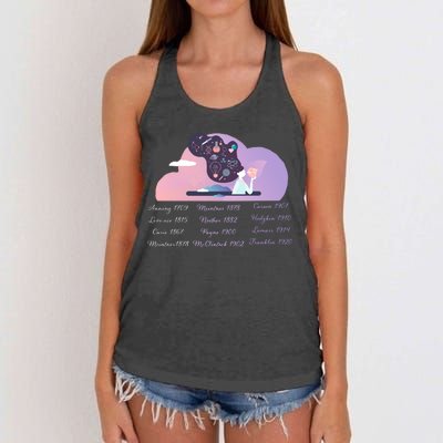 Women Of Science Women's Knotted Racerback Tank