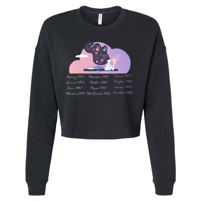 Women Of Science Cropped Pullover Crew