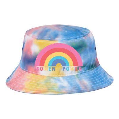 Women Power Rainbow Tie Dye Newport Bucket Hat