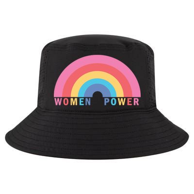 Women Power Rainbow Cool Comfort Performance Bucket Hat