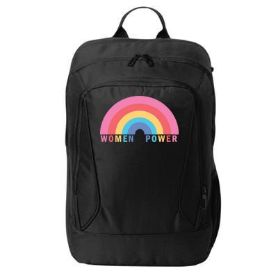 Women Power Rainbow City Backpack