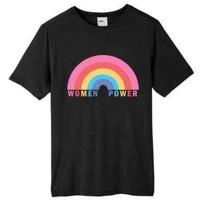 Women Power Rainbow Tall Fusion ChromaSoft Performance T-Shirt