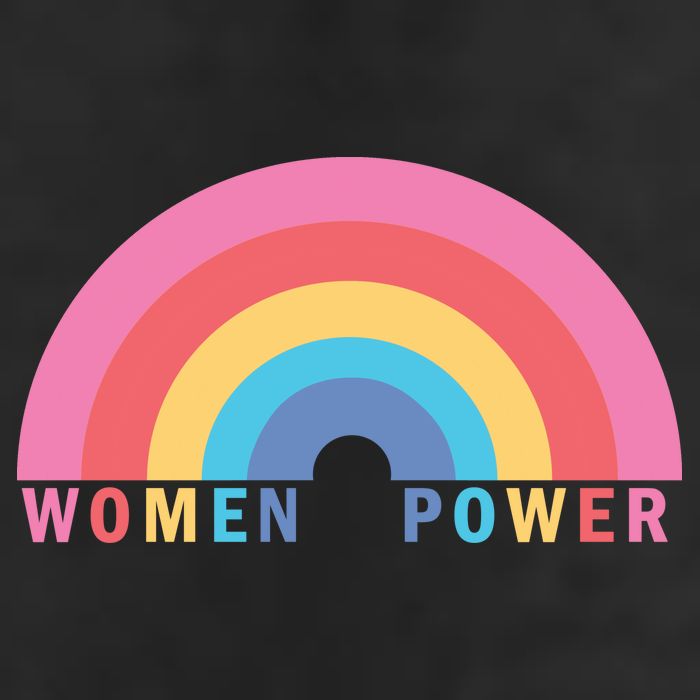 Women Power Rainbow Beanie