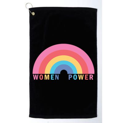 Women Power Rainbow Platinum Collection Golf Towel