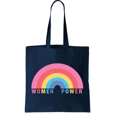 Women Power Rainbow Tote Bag