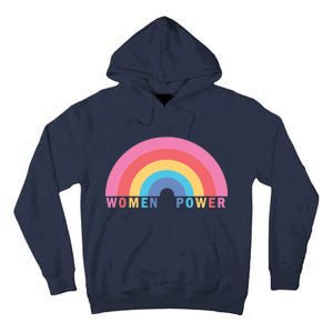 Women Power Rainbow Tall Hoodie