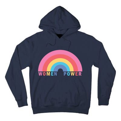 Women Power Rainbow Tall Hoodie