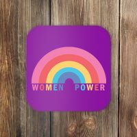 Women Power Rainbow Coaster