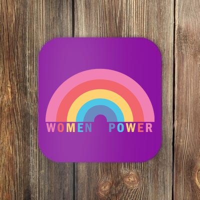 Women Power Rainbow Coaster