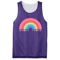 Women Power Rainbow Mesh Reversible Basketball Jersey Tank