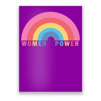 Women Power Rainbow Poster