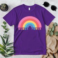 Women Power Rainbow Premium T-Shirt