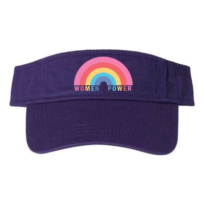 Women Power Rainbow Valucap Bio-Washed Visor