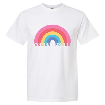 Women Power Rainbow Garment-Dyed Heavyweight T-Shirt