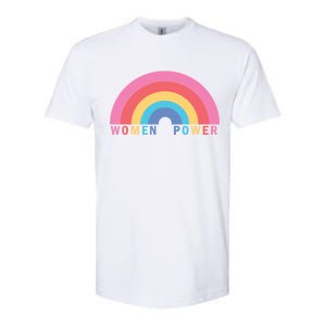 Women Power Rainbow Softstyle CVC T-Shirt