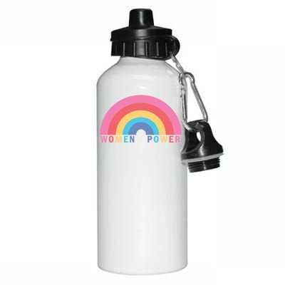 Women Power Rainbow Aluminum Water Bottle