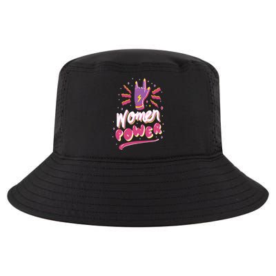 Women Power Rock Cool Comfort Performance Bucket Hat