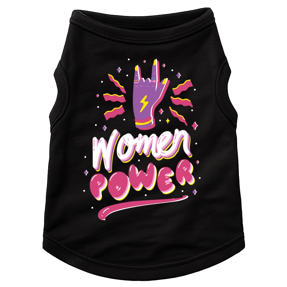 Women Power Rock Doggie Tank
