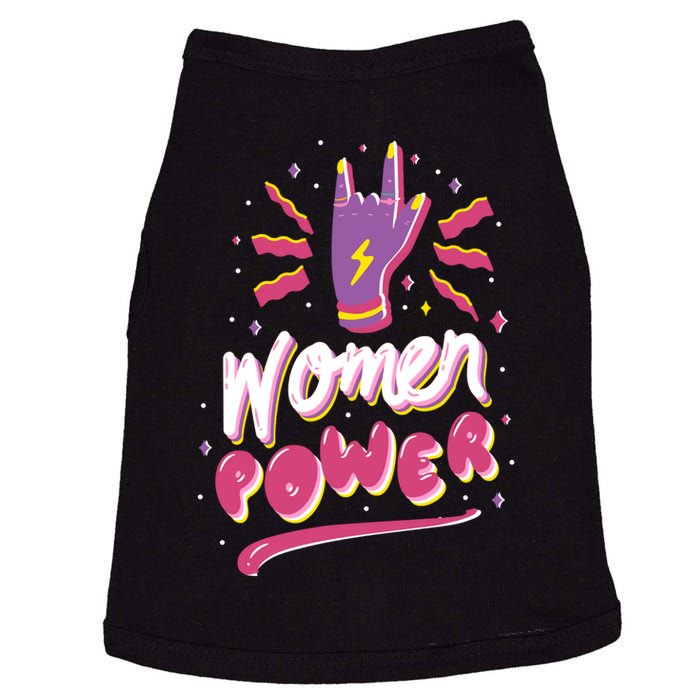 Women Power Rock Doggie Tank