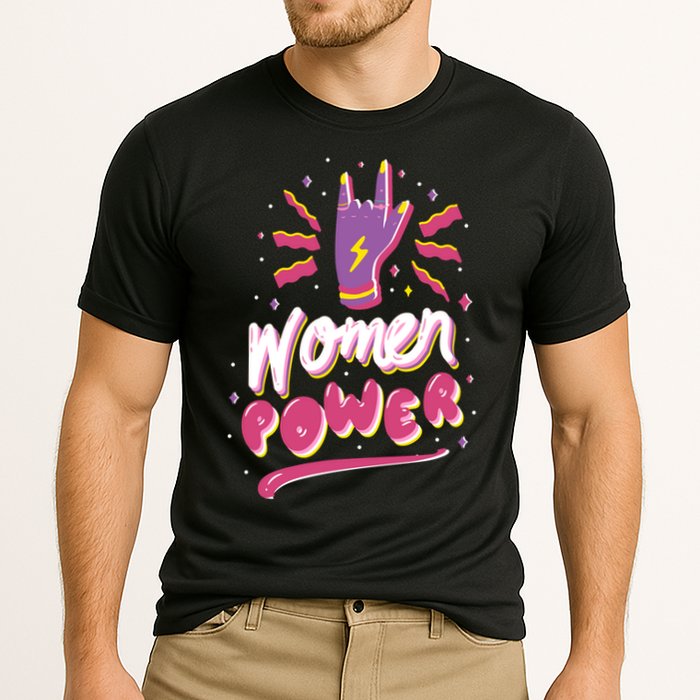 Women Power Rock Performance Shirt