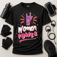 Women Power Rock Performance Shirt