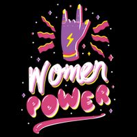Women Power Rock Performance Shirt