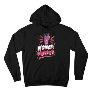 Women Power Rock Hoodie