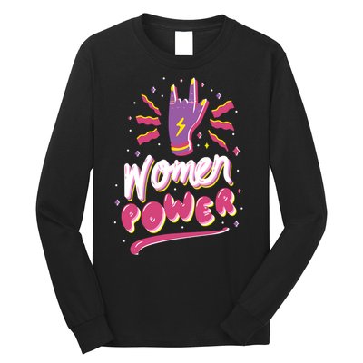 Women Power Rock Long Sleeve Shirt