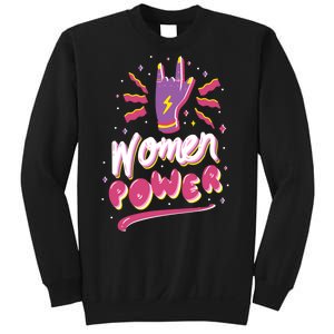 Women Power Rock Sweatshirt