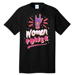 Women Power Rock Tall T-Shirt