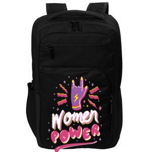 Women Power Rock Impact Tech Backpack