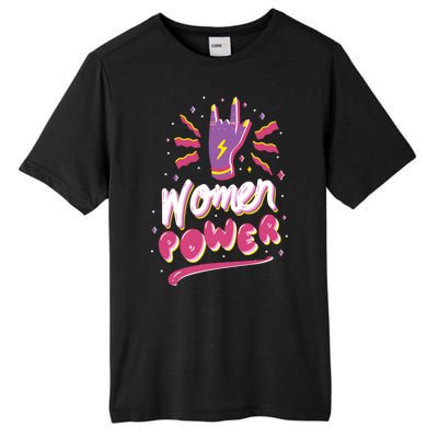 Women Power Rock Tall Fusion ChromaSoft Performance T-Shirt