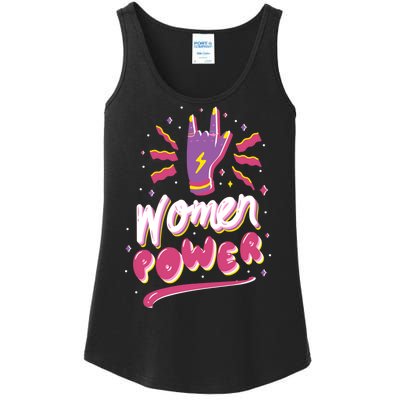 Women Power Rock Ladies Essential Tank