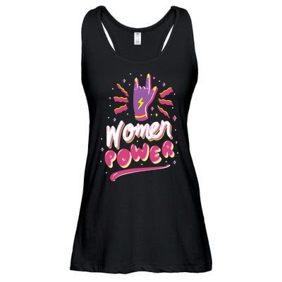 Women Power Rock Ladies Essential Flowy Tank